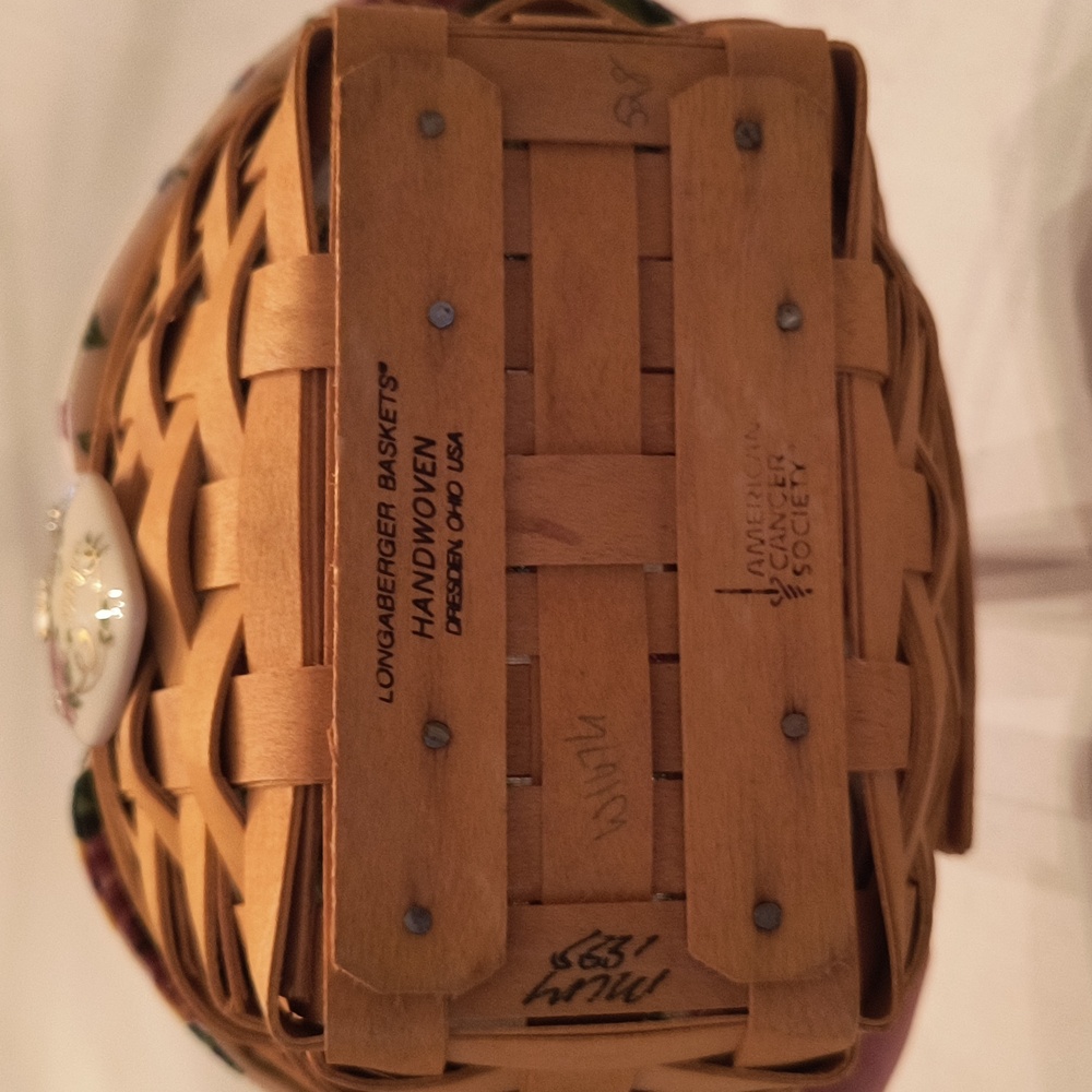 Longaberger Horizon of Hope Basket Bundle - Picture 3 of 16
